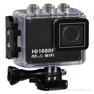 Action camera, 1080p with Wi-Fi and USB